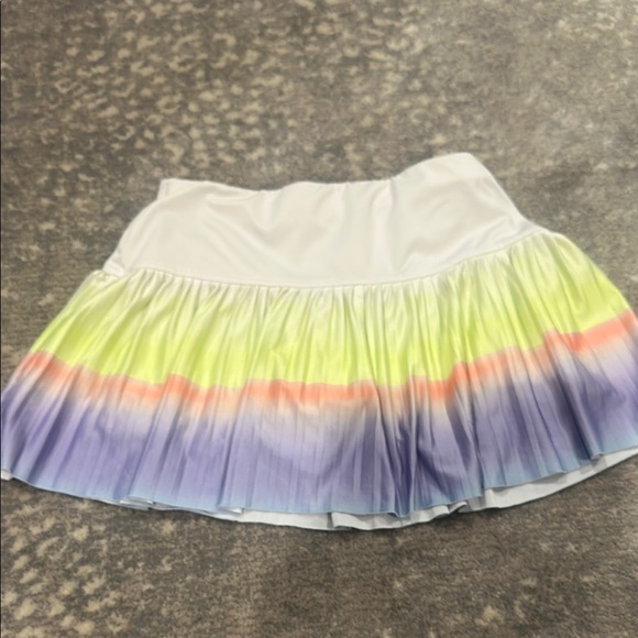 Multicolor Pleated kids Skurt - Picture 6 of 6